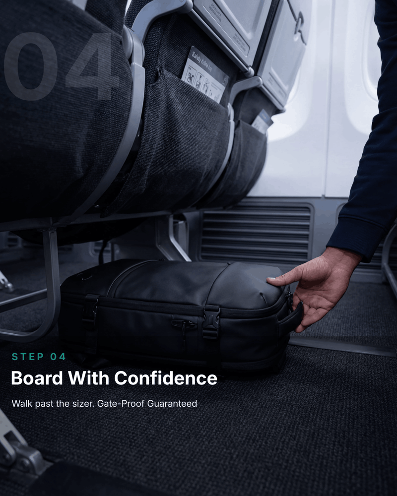 No check-in queues. No gate fines. Just pack, compress, and go ✈️