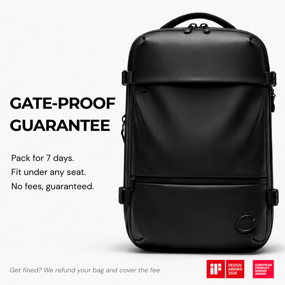 The Onward Original Cabin Bag 40L | Fits Ryanair, easyJet & Wizz Air